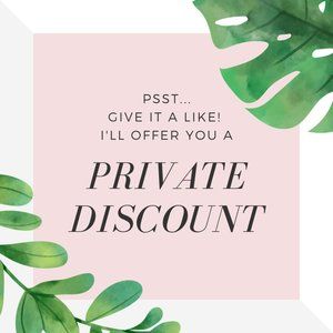 Give it a like & I'll send you a private discount!